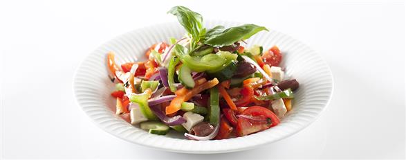 Græsk salat - 250g.