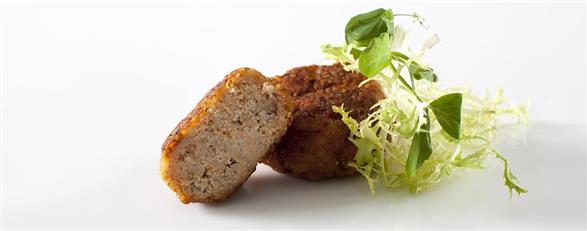 Laksefrikadeller