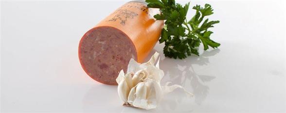 Jagtpølse i stykke - 300g.