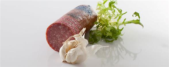 Fransk hvidløgssalami - 300g.